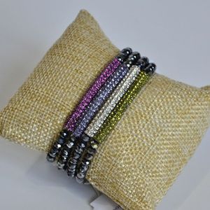 LIA SOPHIA IONIZE 4 STRETCH BRACELETS